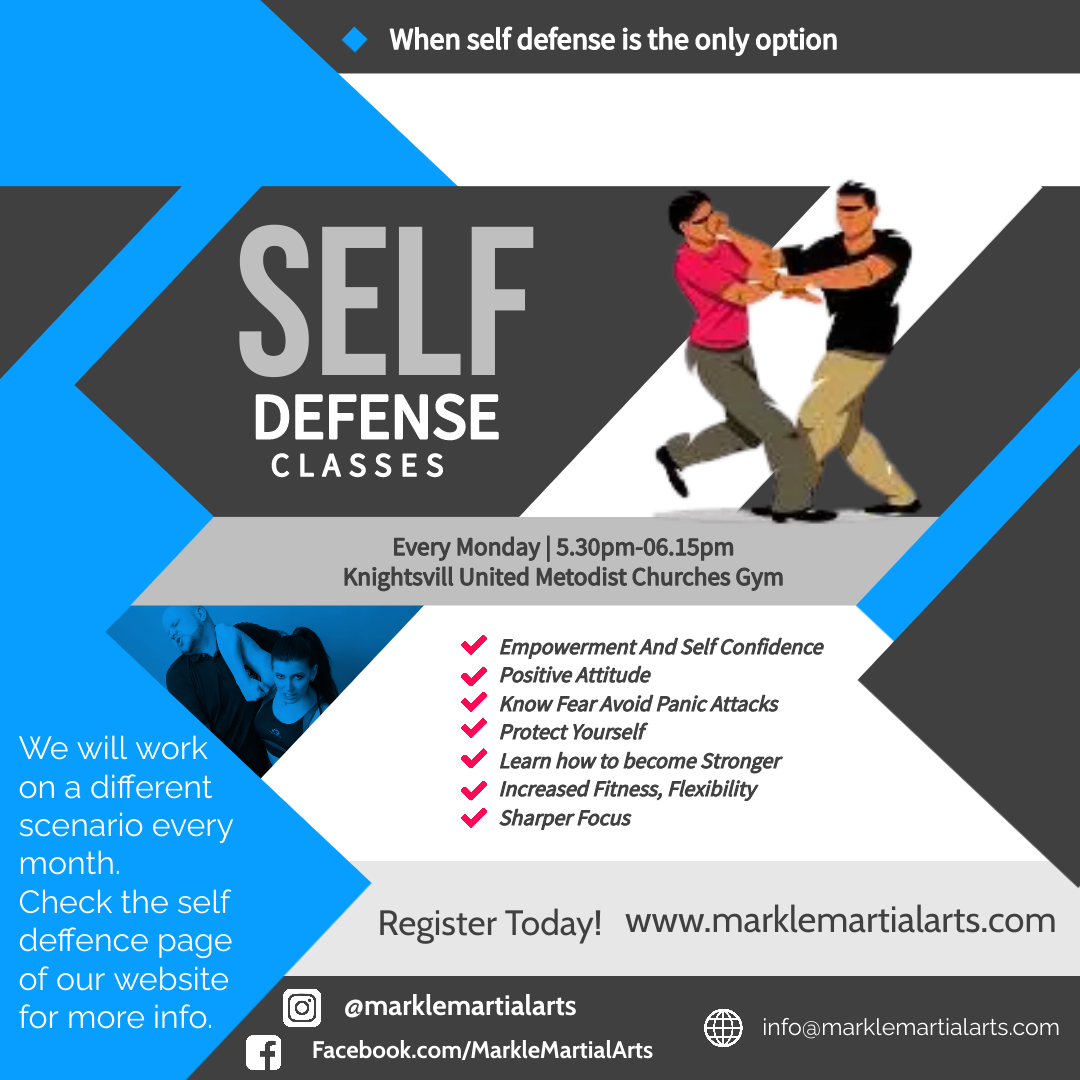 Self Defense Class - Markle Martial Arts